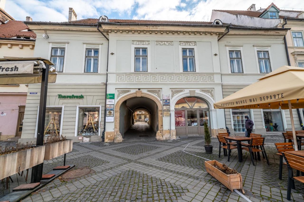 Apartment Green Sibiu Bagian luar foto